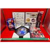 Image 1 : Sports Cards/Bobble Head & Framed Bo Horvat Picture