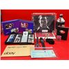 Image 1 : Collectible Lot Including Watches/Autographed Elijah Wood Picture & Lighter