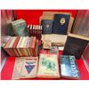 Image 1 : VTG Book Lot w/ Eaton Catalogue, The Money Spider, The Children's Story of The War, & More