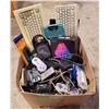 Image 1 : Electronics Lot w/ NES Controllers, Cameras, LED Light Strip, & More