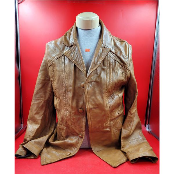 Leather Jacket Tailored by Symax in Vancouver, BC