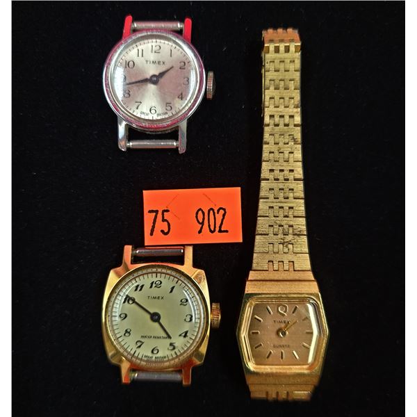 Timex Lot w/ Watch & 2 Faces