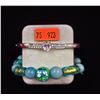 Image 1 : Beaded Bracelet & Rhinestone Cuff