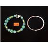 Image 2 : Beaded Bracelet & Rhinestone Cuff