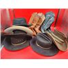 Image 1 : 2 Pairs of Cowboy Boots & Assorted Cowboy Hats