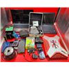 Image 1 : Electronics Lot w/ 2 Laptops, Label Maker, Sony Xplod Car Audio Amplifier, & More