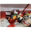 Image 2 : Chemical & Tape Lot w/ Full Castrol Motor Oil (Not Sealed)