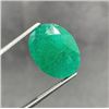 Image 2 : $15,900 Appraisal - 7.95 ct Cert. Emerald Gemstone