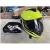 Image 1 : VOSS 580 CONQUEST BIKER HELMET W/ FACESHEILD AND SOFT COVER CASE