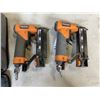 Image 2 : 2 RIDGID HEADLESS PINNER  AIR GUNS IN CASE