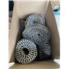 Image 2 : 2 BOXES OF STRONG TIES AND BOX OF COIL NAILS