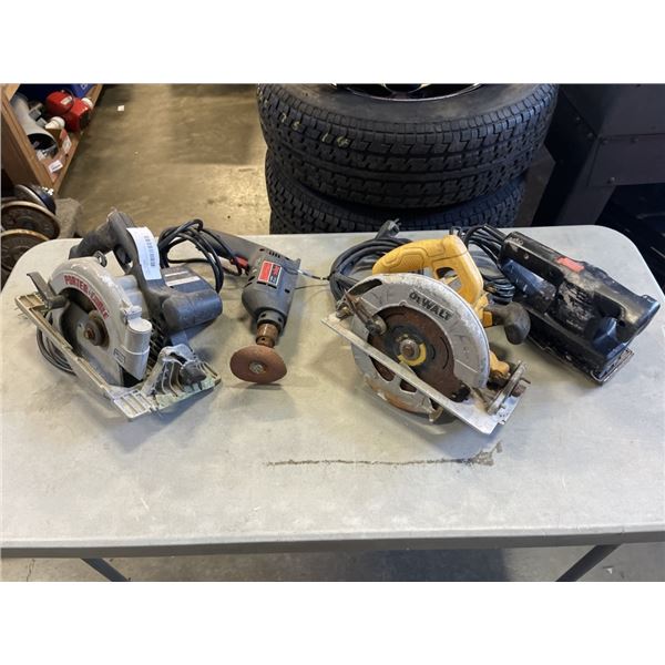 ASSORTED POWER TOOLS