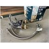 Image 2 : SINK FAUCET AND 2 PLUMBING HOSES
