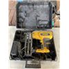 Image 2 : DEWALT BRAD NAILER IN CASE W/ CHARGER - NO BATTERY