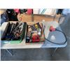 Image 1 : 2 TRAYS OF POWER AND HAND TOOLS, ETC