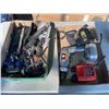 Image 2 : 2 TRAYS OF POWER AND HAND TOOLS, ETC