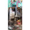 Image 3 : ASSORTED HAND AND SHOP TOOLS, SOCKETS, CIRCULAR SAW,  ETC