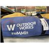 Image 2 : OUTDOOR WORKS TENT AND FOLDING CAMPING CHAIRS