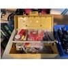 Image 2 : FISHING RODS AND REEL, TACKLE BOX WITH CONTENCE AND 2 REELS