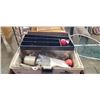 Image 3 : FISHING NET AND 2 TACKLE BOXES W/ SOME CONTENTS