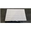 Image 2 : NEW WHITE FOLDING CAMP TABLE 27X18 INCH