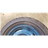 Image 6 : 2 VINTAGE GERMAN CONTINENTAL RADIAL TIRES ON 5 BOLT RIMS, 185 / SR14 / 185-355 M+S, LIKE NEW
