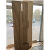 Image 1 : 16 INCH X 8FT 1/2 MDF BOARD, AND 3 CUT PIECES OF ACCOUSTICAL PANELLING