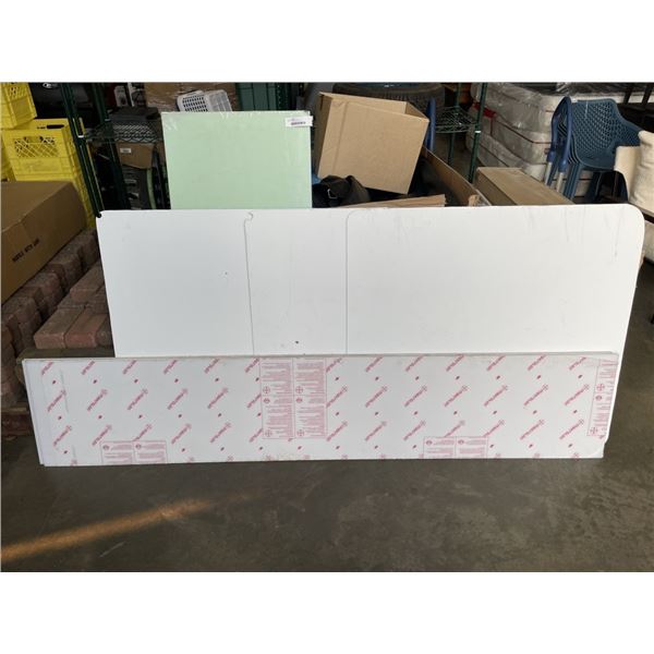 LOT OF ASSORTED ACRYLIC, LEXON, DIBOND ETC