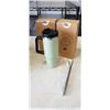 Image 1 : 2 NEW 30OZ STAINLESS DUAL WALL TUMBLERS
