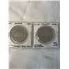 Image 5 : 4 CANADIAN CENTENNIAL DOLLARS 1970 MANITOBA, 1971 BC, 1973 PEI, AND 1974 WINNIPEG