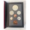 Image 2 : 1988 PROOF SET OR CANADIAN COINAGE, THE ONLY SET WITH SILVER DOLLAR AND REGULAR DOLLAR .500 SILVER