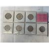 Image 2 : 7 CANADIAN 50 CENT COINS 1985-2002 LOW MINTAGE ALL DIFFERENT