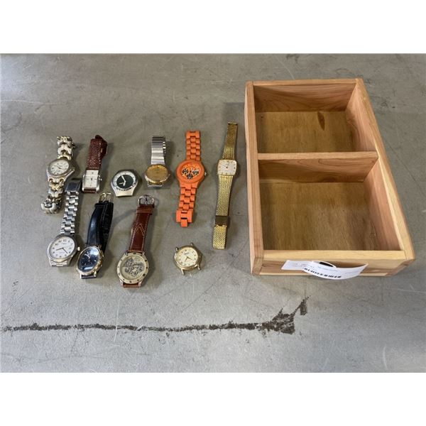 TRAY OF WATCHES