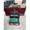 Image 2 : JEWELLERY CASE W/ JADE INSERTS