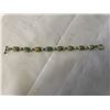 Image 1 : HEAVY SOLID STERLING SILVER W. STONES BRACELET MARKED MEXICO 925 20.4G TW