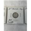 Image 4 : 3 1931 CANADIAN COINS 25 CENT, 10 CENT .800 SILVER PLUS 5 CENT LOW MINTAGE