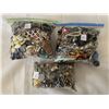Image 1 : 3 BAGS OF MISC JEWELRY, PARTS AND BEADS
