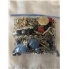 Image 3 : 3 BAGS OF MISC JEWELRY, PARTS AND BEADS