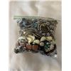 Image 4 : 3 BAGS OF MISC JEWELRY, PARTS AND BEADS