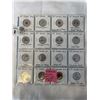 Image 1 : 16 CANADIAN COLOURED 25 CENT COINS 2004-2017 ALL DIFFERENT