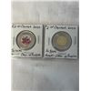 Image 3 : 3 SPECIAL CANADIAN $2 COINS 2022 CANADA VS RUSSIA (BOTH TYPES) 2022 IN MEMORY OF QUEEN ELIZABETH II,