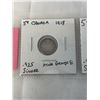 Image 3 : 3 CANADIAN SILVER SMALL 5 CENTS 1913, 1916, 1917 .925