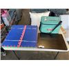 Image 1 : 6 PLAY MATTS, TV TRAY, AND COOLER BAG