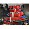 Image 2 : LOT OF 4 LARGE LOAD STRAPS
