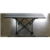 Image 3 : NEW BLACK FOLDING CAMP TABLE 22X18 INCH