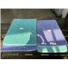 Image 1 : 4 NEW MEMORY FOAM SOFT BATH MATTS, 2 ARE 23.6 X 35.4 AND 2 ARE 15.7 X 23.6