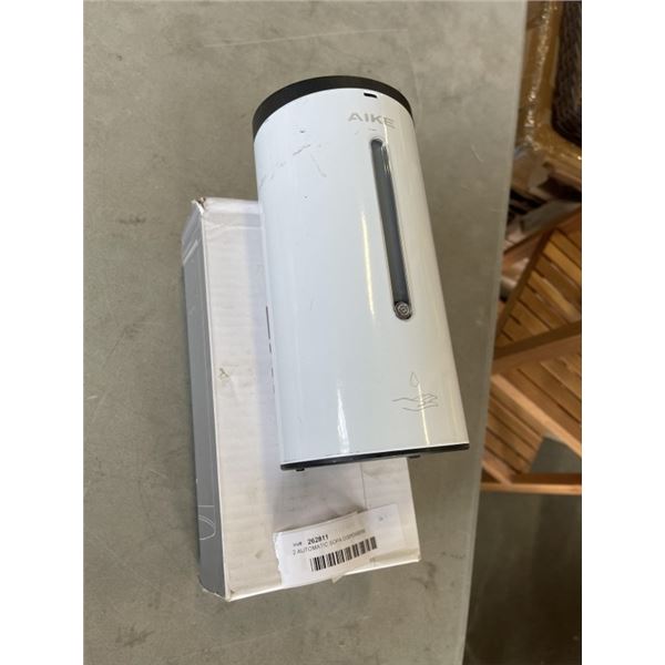 2 AUTOMATIC SOAP DISPENSERS