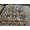Image 3 : 6 SETS OF NEW CLEAR CHRISTMAS BULBS