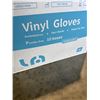 Image 3 : NEW CASE OF SIZE MEDIUM VINYL GLOVES, 10 BOXES OF 100PC