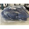 Image 2 : AS NEW WATERPROOF REVERSIBLE BLANKET, APPROX 90 X 108 INCH